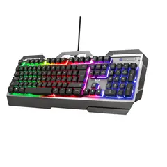 TRUST - Teclado Gamer Torac Gxt 856 RGB Multiplataformas Anti-Ghosting
