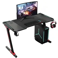 OEM - Escritorio Gamer Tipo Z con Iluminación RGB LED+ GTC