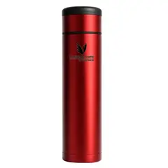 THERMOS - Termo Premium de Acero Inoxidable 1L Rojo Metalizado 12H24H
