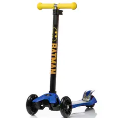 DC COMICS - Scooter Infantil Reforzado Batman de 4 Ruedas