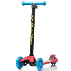DC COMICS - Scooter Infantil Reforzado Mujer Maravilla 4 Rueda