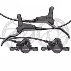 SAVA - FRENOS TEKTRO M285 KIT COMPLETO TRASERO DELANTERO Y DISCOS