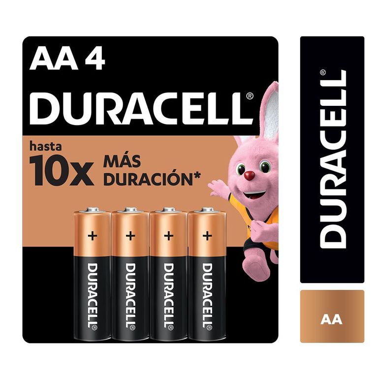 BLISTER PILAS ALCALINAS AAX4