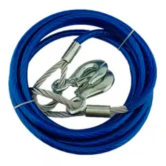MAKAWA - Cable De Remolque Auto Piola Acero 6000kgs 10mm X 4m