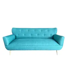 GENERICO - Sofá de 3 cuerpos modelo sónico tapiz Lino de 1,80 x 75 x 85 cm