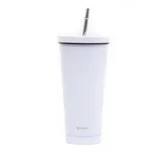 SIMPLIT - Vaso Térmico Tumbler 750ml Tapa y Bombilla Morado - Violeta oscuro