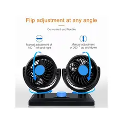 GENERICO - Ventilador Para Auto Jeep Camioneta Vehículo Regulable