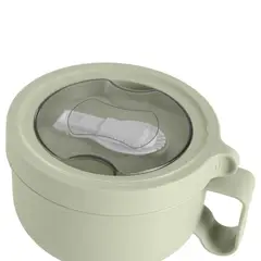 URBAN PRODUCTS - CONTENEDOR DE COMIDA CON CUCHARA VERDE
