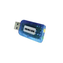 DBLUE - TARJETA DE SONIDO CON CONEXION USB BLUE