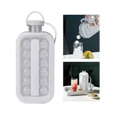 GENERICO - Botellas De Agua Cubo De Hielo Con Tapa Para Hacer Cubos
