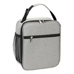 OFERTABKN - Lonchera Térmica Portátil Hombre Bolsa Del Almuerzo Gris