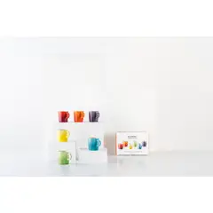 LE CREUSET - SET 6 TAZAS ARCOIRIS 100 ML (PAL,FLA, SOL, UV, CAR,CER)