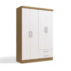 YARDAS - Closet Josefa Blanco / Angelín 4 Puertas 2 Cajones