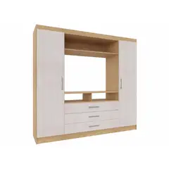 YARDAS - Closet Trinidad Albayalde / Angelín 2 Ptas 3 Cajones Lcd 46"