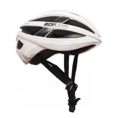 RIDELAND - Casco De Bicicleta Mtb White ML Blanco