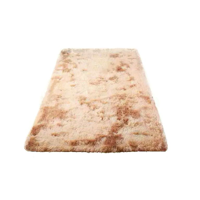 Bajada Cama Peluda Alfombra Café 160x60 CM - Café