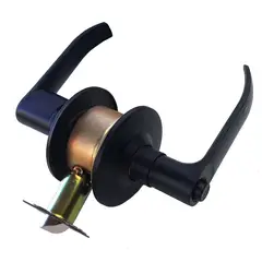 STEINHAUS - Cerradura Manilla Baño Color Negro Mate