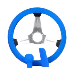 GENERICO - Cubre Volante De Silicon Antideslizante Palanca Pomo