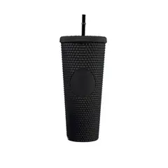 GENERICO - Vaso Térmico Fríocaliente Con Bombilla 700ml Tipo Starbucks