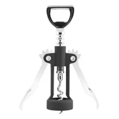 IRM - Sacacorcho Doble Palanca Acero Inoxidable Destapa Vino Ilko