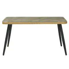 EL BARCO - Mesa de terraza Santa Barbara Ratan sintetico Vidrio