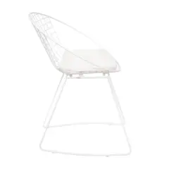 SM - Silla blanca vintage