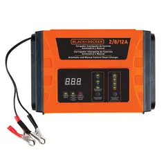 BLACK+DECKER - Cargador de baterías 2 / 8 / 12Amp BC12-B2C