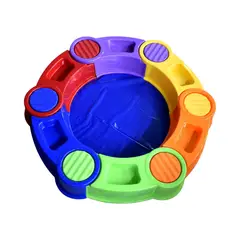 PARADISO - Arenero Multicolor De 6 Piezas 141x141x18 Cms