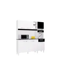 TAHUARI - Mueble de cocina Barbara blanconegro