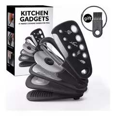 EVERSO - Gadgets De Cocina Rallador De Melón De 6 Piezas