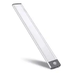GENERICO - Luz Barra Led Recargable Con Sensor De Movimiento Multiuso