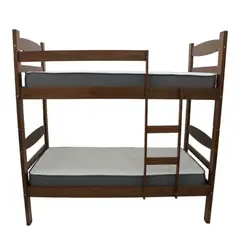 NOVATEX HOME - Camarote Nova Madera C/ Pack Colchón Density 1.0 Plaza