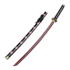 ZG JOYAS - Espada Katana One Piece Shusui Cosplay Zoro Ryuma Madera