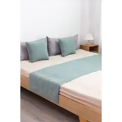 ANGELES DEL HOGAR - Pieceras Plush + 2 Fundas De Cojin 2 plazas/King