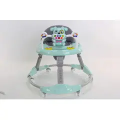 GENERICO - ANDADOR PARA BEBES MUSICAL PLEGABLE MODELO PERRITO VERDE.