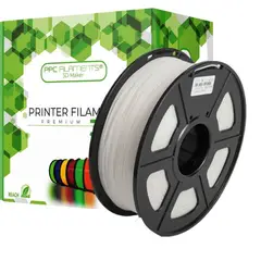 PPC FILAMENTS - Filamento 3D PLA Brilla En Oscuridad Blanco 1kg