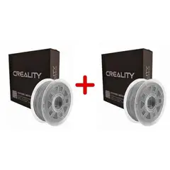 CREALITY - Pack 2 x Filamento 3D PLA Gris 1kg - Filamentos