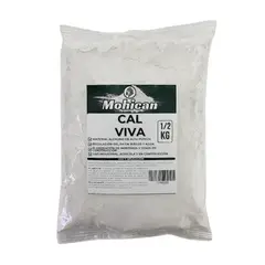 MOHICAN - Cal Viva en Bolsa 1/2 KG