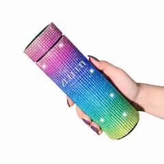 GENERICO - Termo brillante Zuletti con pantalla LED medidora de temperatura Colorful.