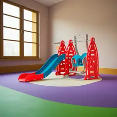 IGPRO - Resbalín 3 en 1 columpio aro de baloncesto