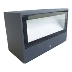 LUTEC - Aplique Led 9w Luz Cálida Grafito