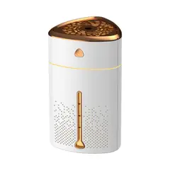 OEM - HUMIDIFICADOR DE AIRE 1000ML USB CON LUZ LED BLANCO