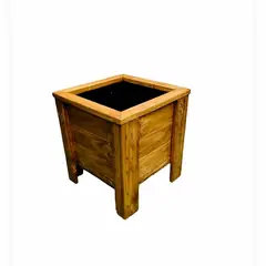 GENERICO - Macetero de Madera Damian 36cm x 36cm x 40cm