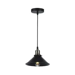 BP - Lámpara Colgante Vera Negro 22CM - Negro