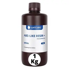 ANYCUBIC - Resina 3D Tipo ABS Blanca para Impresoras 3D - Resinas