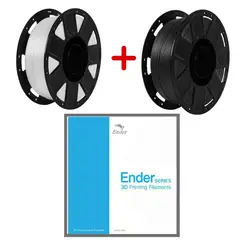 ENDER - Pack Filamento 3D PLA Negro Blanco - Filamentos