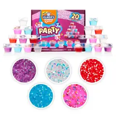 ELMERS - Kit Party Pack Con 20 Mini Slimes Surtidos