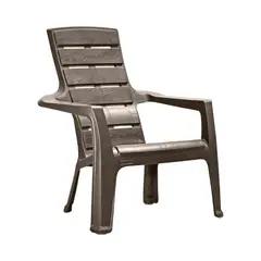 RIMAX - Sillon de Terraza plastico Café Baru