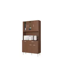 TAHUARI - Mueble de cocina Magda 6 puertas capuchino
