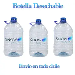 GENERICO - TRIPACK de agua mineral de 5 litros